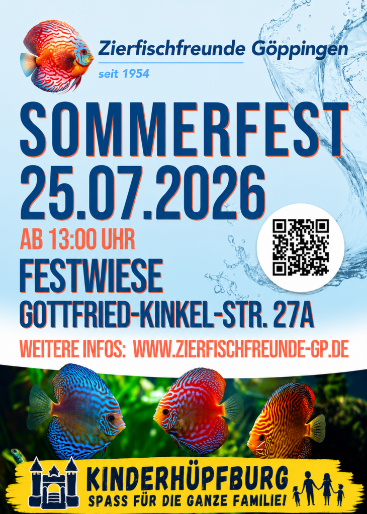 Sommerfest Zierfischfreunde Göppingen e.V